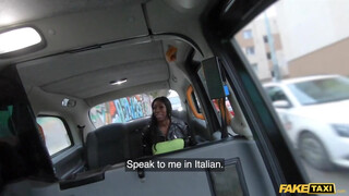 Fake Taxi - Ebony Mystique az óriás mellű fekete milf